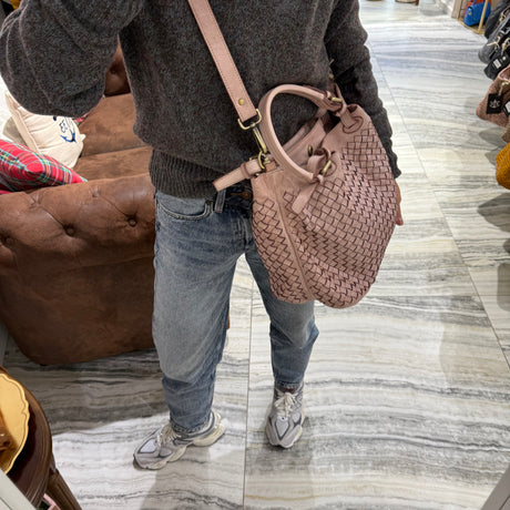 Borsa Intreccio Small Cipria