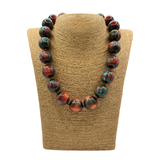Collana sfere in Resina Multicolor Lunare