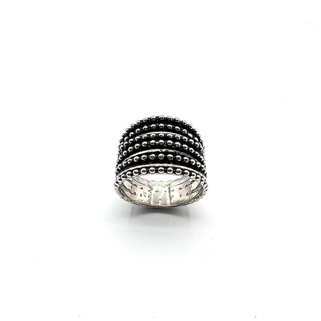 Anello Multifili Puntinato Argento925