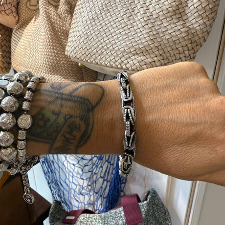 Bracciale Bizantina Squadrata BIG