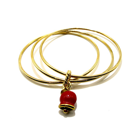 Bracciale rigido 3 fili Campanella