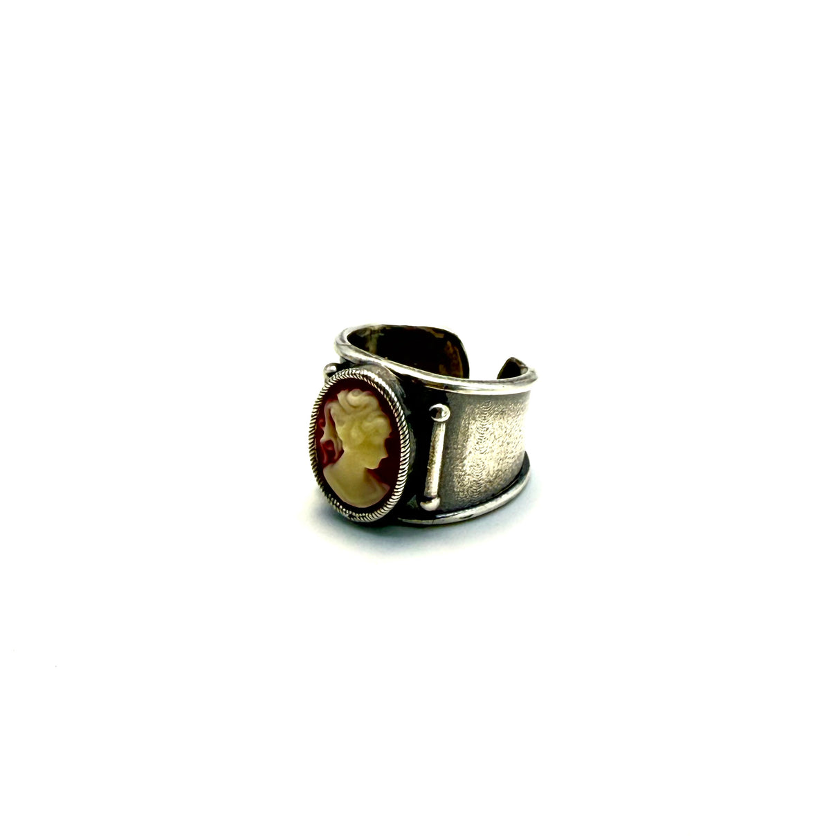 Cammeo Donna Rosso Argento925