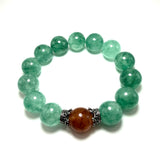 Bracciale Agata Verde e Corone
