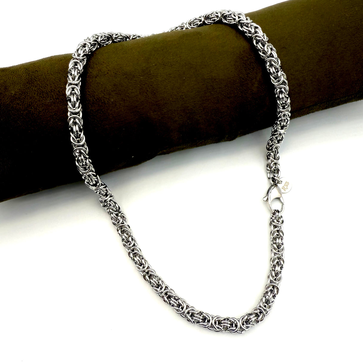 Collana Bizantina Acciaio Inossidabile