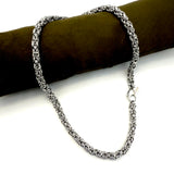 Collana Bizantina Acciaio Inossidabile