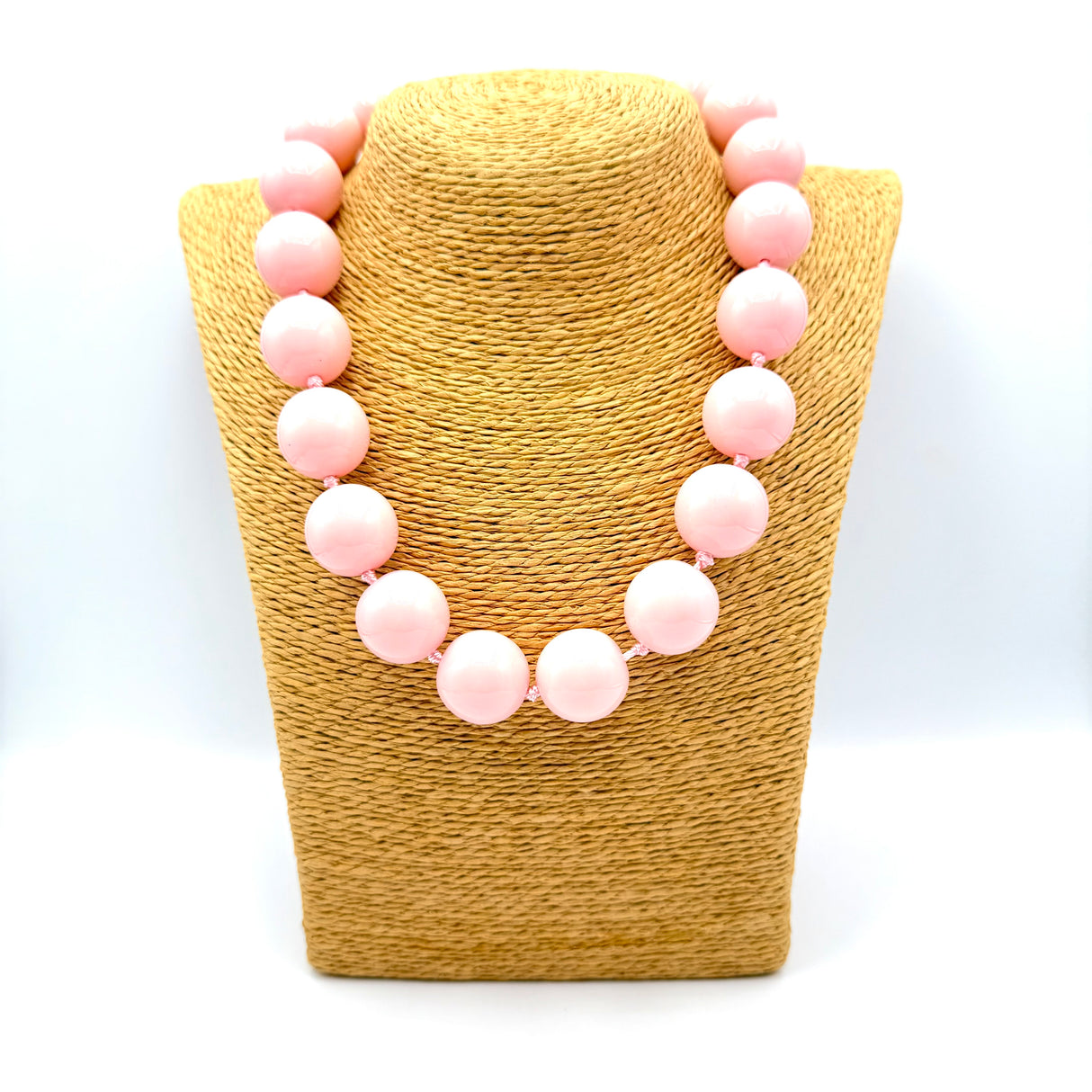 Collana sfere in Resina Pink Babol