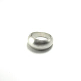 Anello Fascia Bombata Satinata Argento925