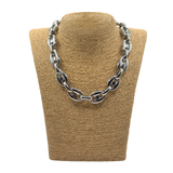 Collana Catena Marinara acciaio Big