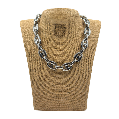 Collana Catena Marinara acciaio Big