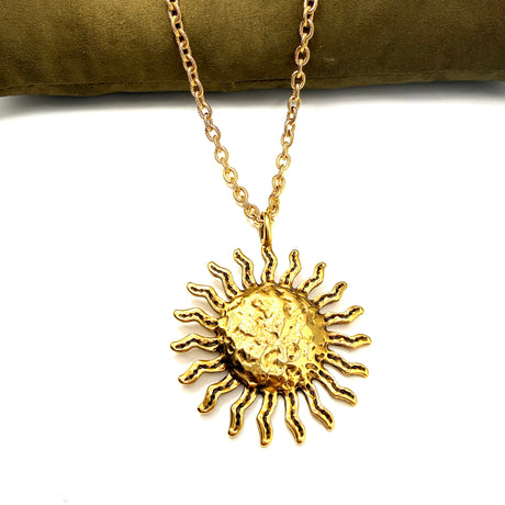 Collana Sole Dorata