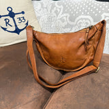 Borsa Marsupio Mezzaluna Cuoio
