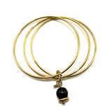 Bracciale rigido 3 fili Campanella