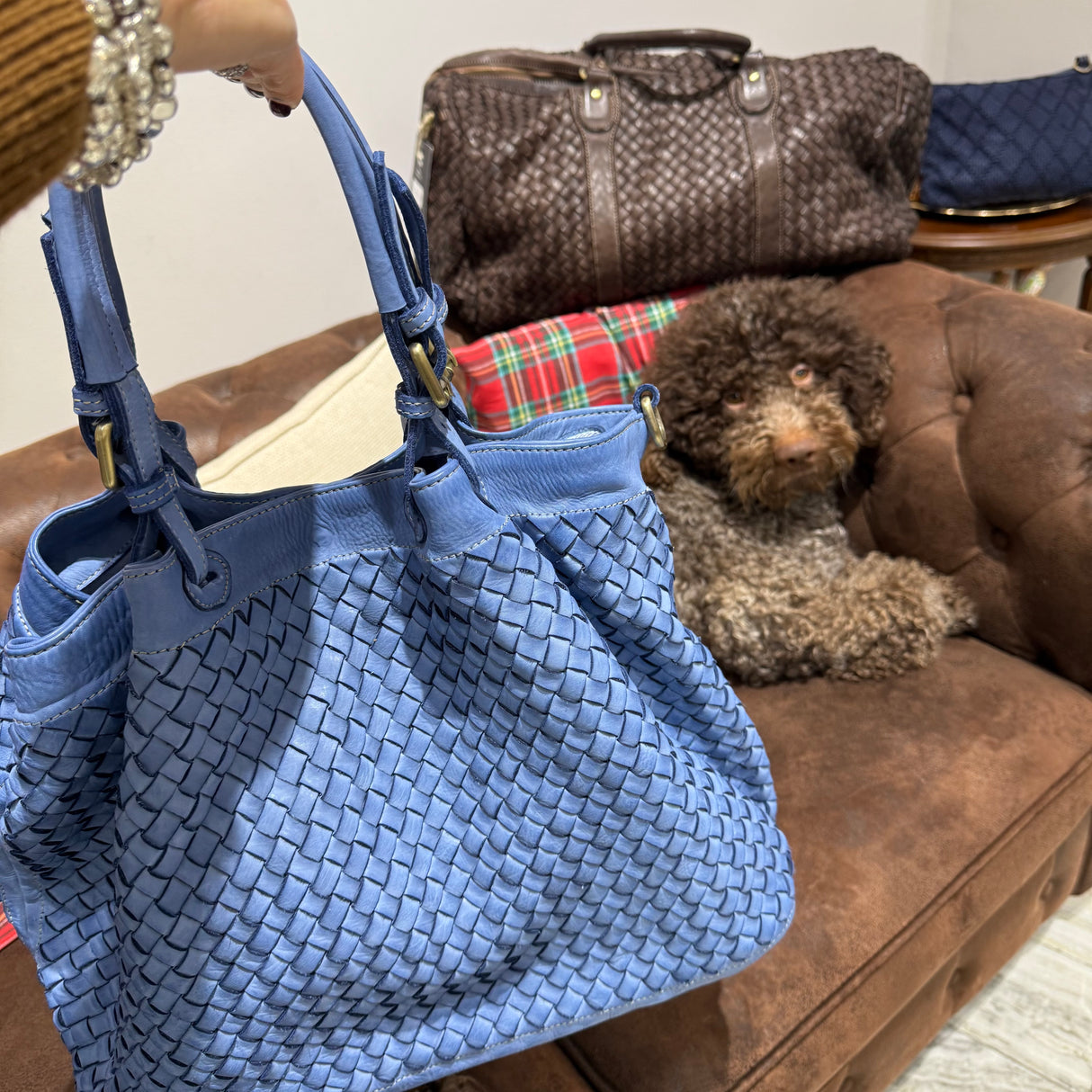Borsa Intreccio Pervinca