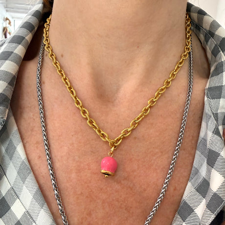Collana Campanella acciaio inossidabile