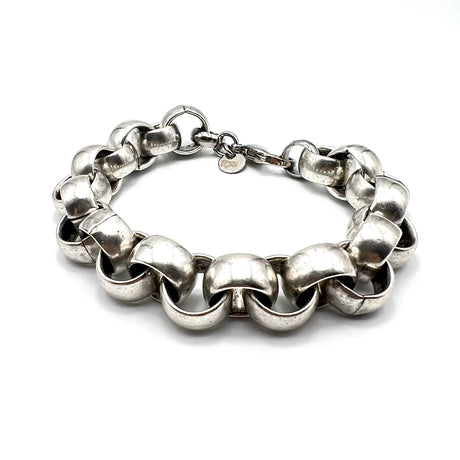 Bracciale Maglia Rolò Ottone