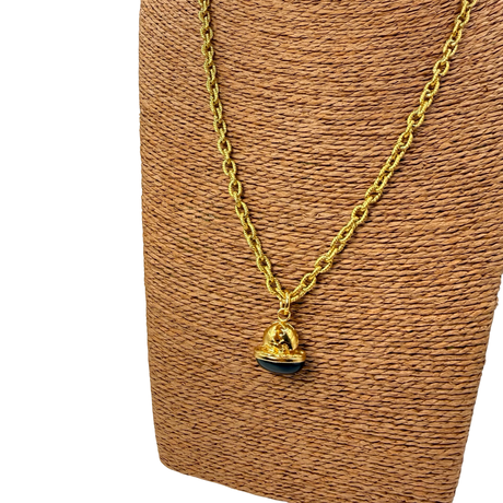 Collana Lanterna 10 Campana Small Onice