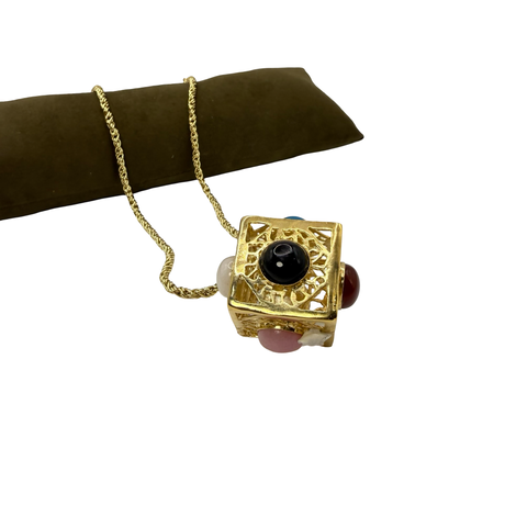 Collana Lanterna Cubo