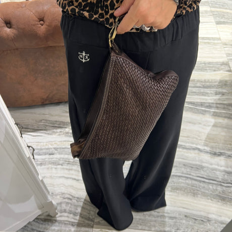 Pochette Intreccio Testa di Moro