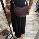 Borsa Marsupio Mezzaluna Burgundy