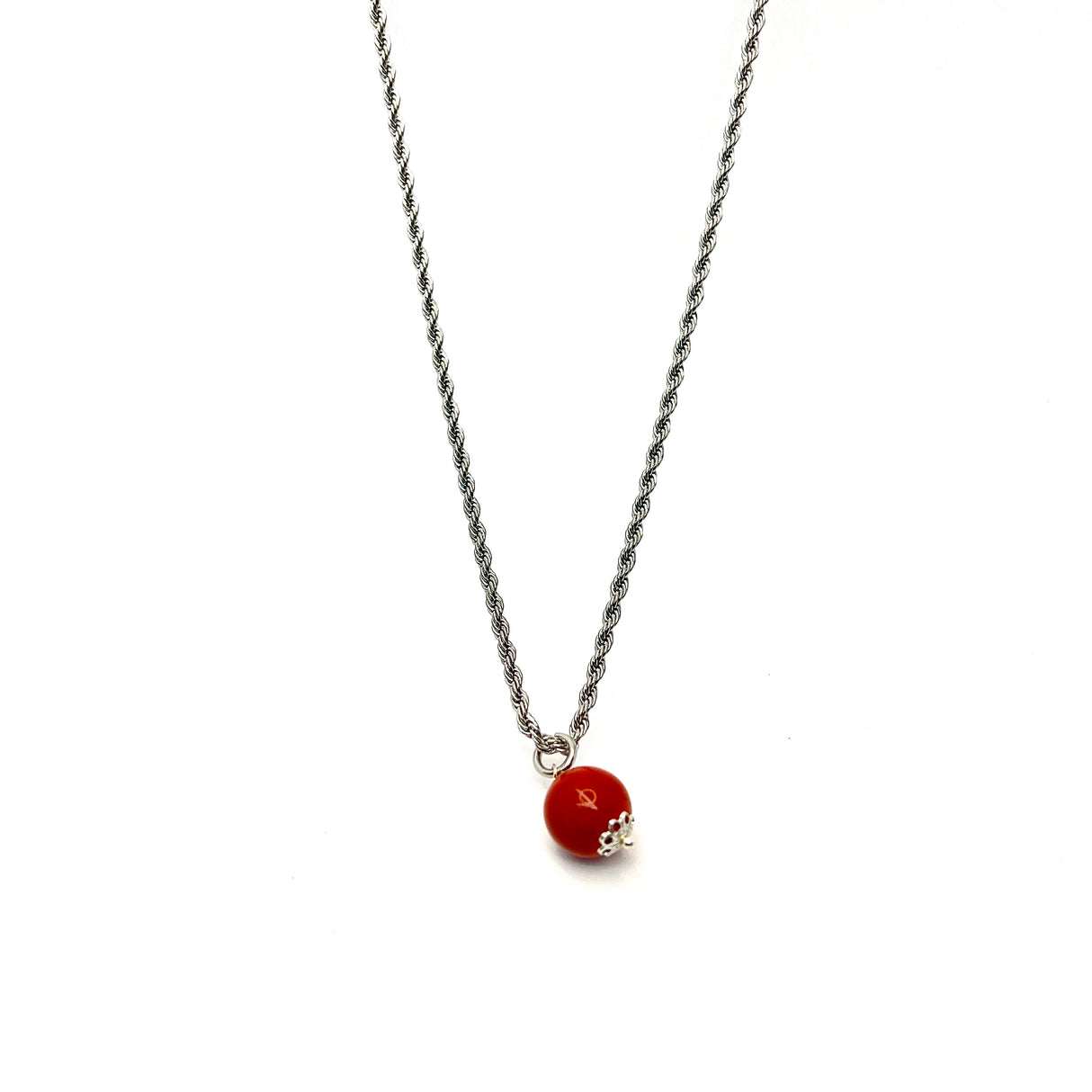 Collana Torcione Diaspro Rosso