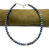 Collana pietre Sodalite