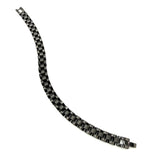 Bracciale Maglia Milano acciaio inossidabile Black