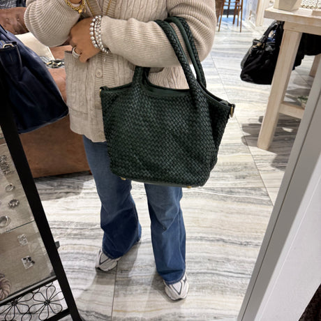 Borsa Hermione big Verde foresta