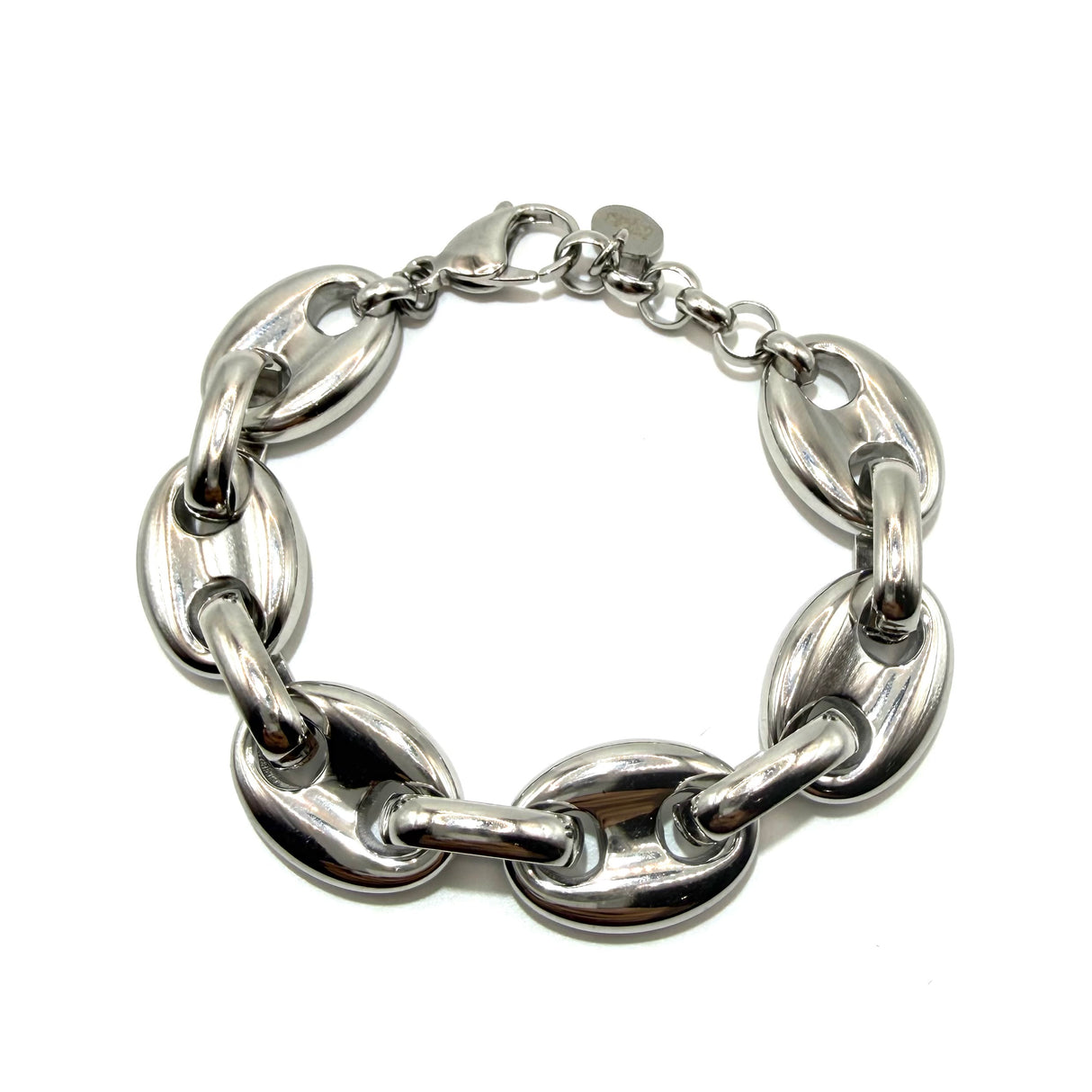 Bracciale Catena Marinara acciaio Big