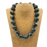 Collana sfere in Resina Multicolor Lunare Ottanio