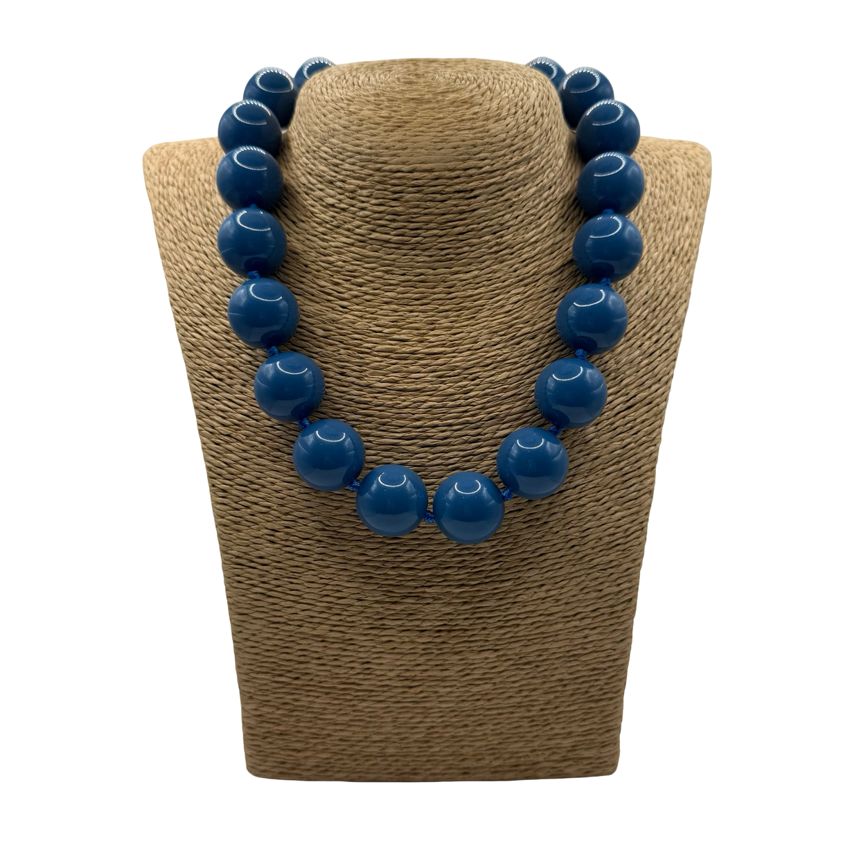 Collana Resina Indaco