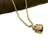 Collana Lanterna 7 Campana Onice