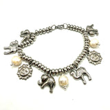 Bracciale Lucky Rainbow Cammello, Sole, Elefante