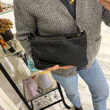 Pochette Intreccio Black