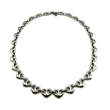 Collana Marinara Cuore Silver