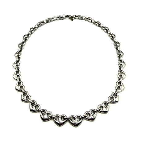 Collana Marinara Cuore Silver