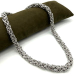 Collana Bizantina con anelli Godronati 0.8 mm