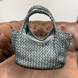 Borsa Intreccio Anita Grigio