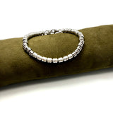 Bracciale Pepite Barilotti Acciaio e Argento925
