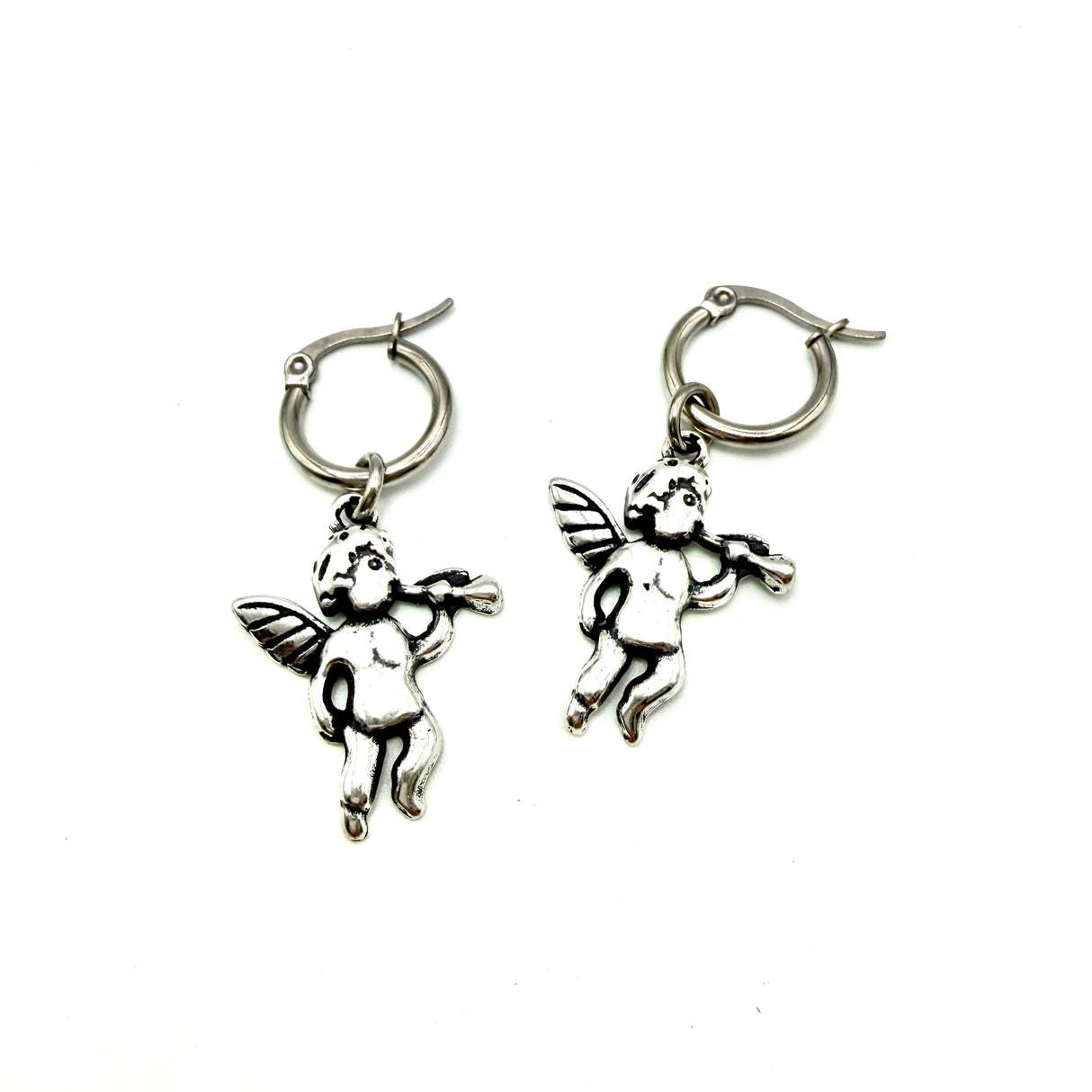 Orecchini Cerchio Angioletto