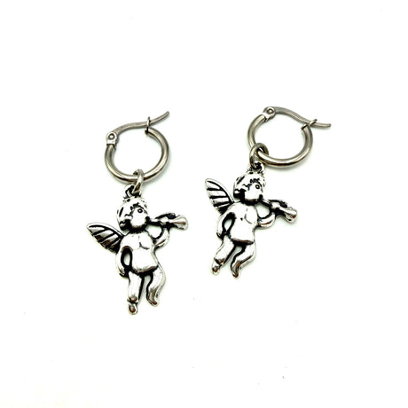 Orecchini Cerchio Angioletto