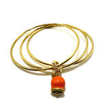Bracciale rigido 3 fili Campanella