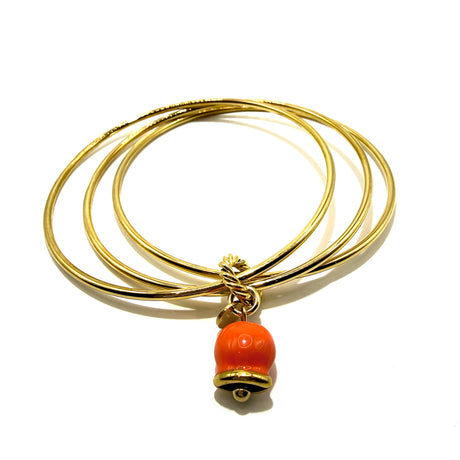 Bracciale rigido 3 fili Campanella
