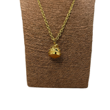 Collana Lanterna 6 Campana Corniola Arancio e Rana