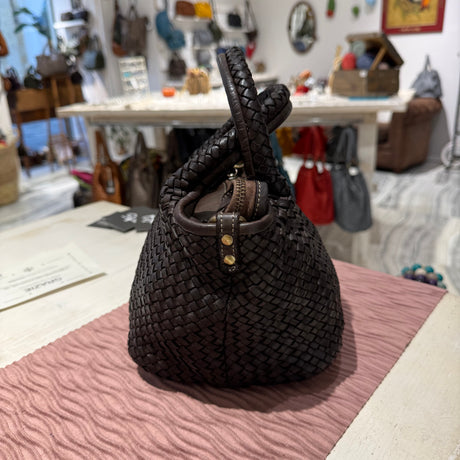 Borsa cestino Hermione small Testa di Moro