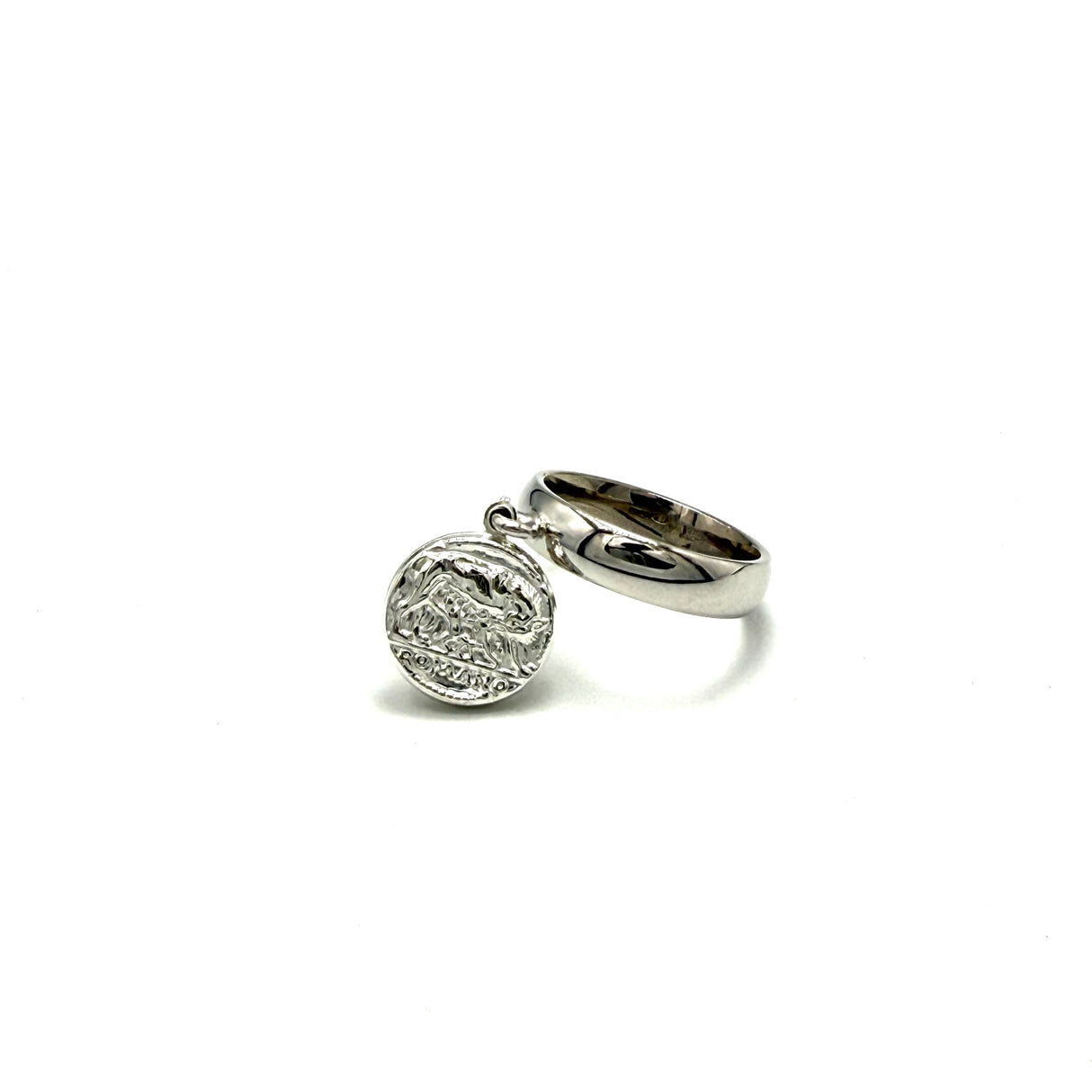 Fede Argento925 con Moneta Bizantina