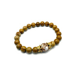 Bracciale Pietre Tormalina e Corone