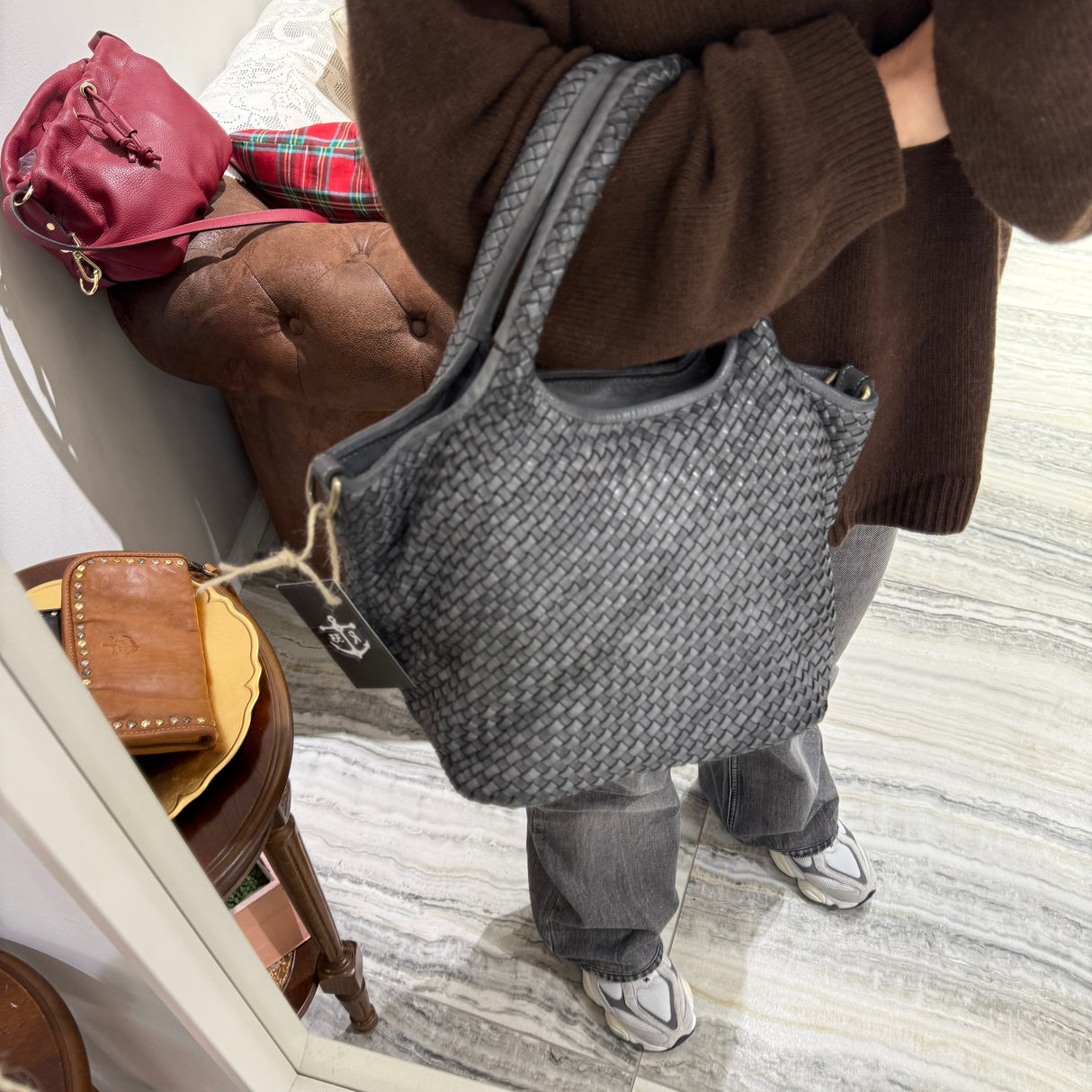 Borsa Hermione Grigio