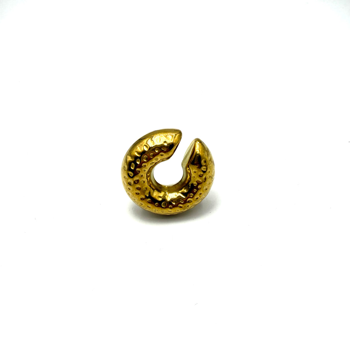 EAR CUFF MARTELLTO ACCIAIO DORATO