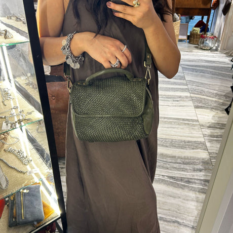 Borsa Pimma Big Verde Militare