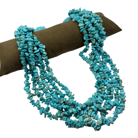 Collana Multifili Turchese